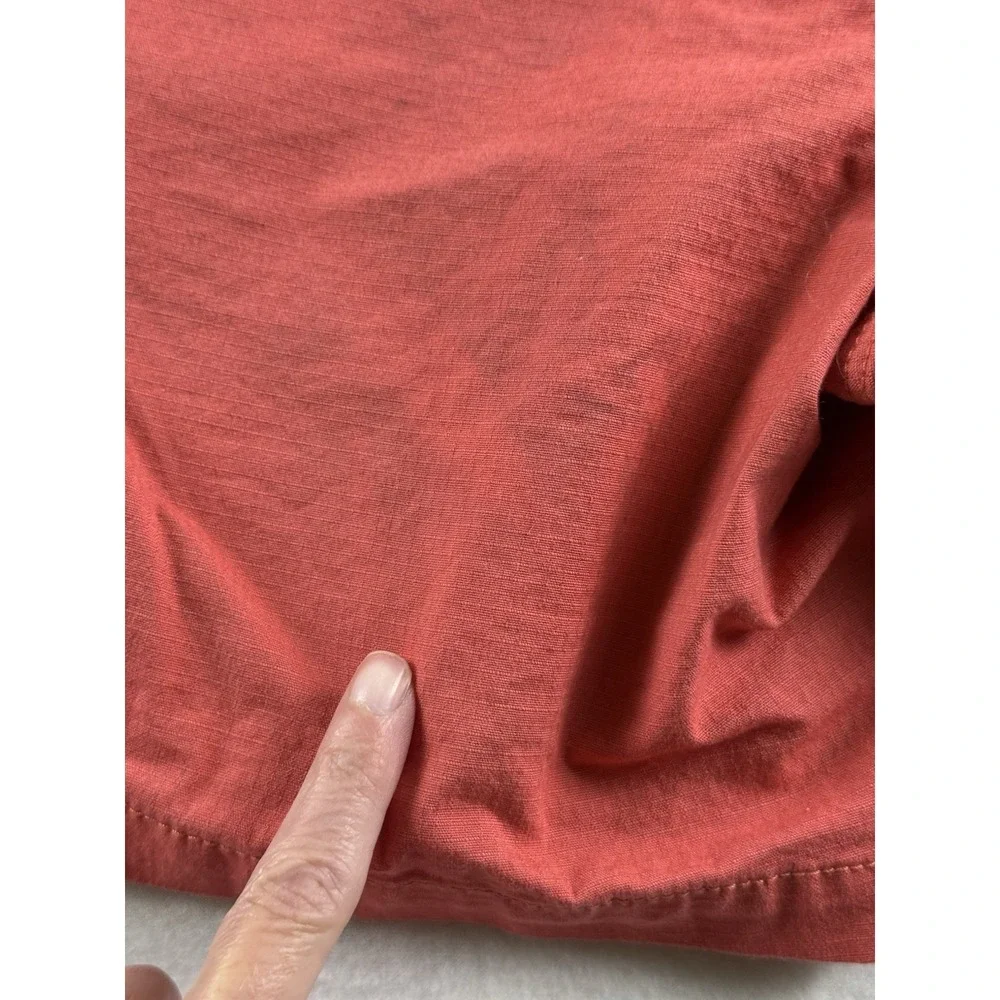 The North Face Shorts Womens Large Coral Pull On Elastic Waist Hiking READ